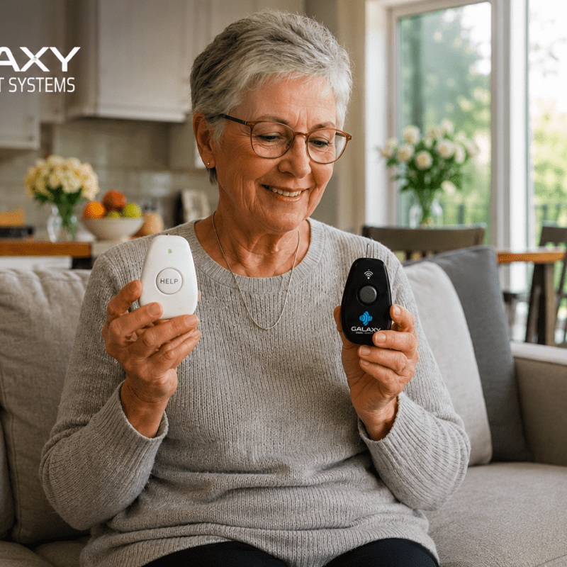 Life Alert vs Galaxy Medical Alert comparison chart for Canadian families