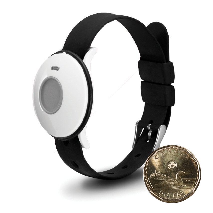 Home Cellular System - Bracelet with Loonie for comparison