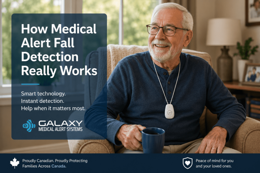How medical alert fall detection works to keep seniors safe at home