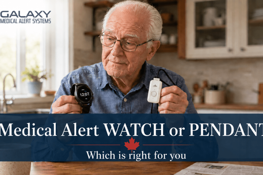 Medical alert watch vs pendant: which is right for your parent? Galaxy Medical Alert