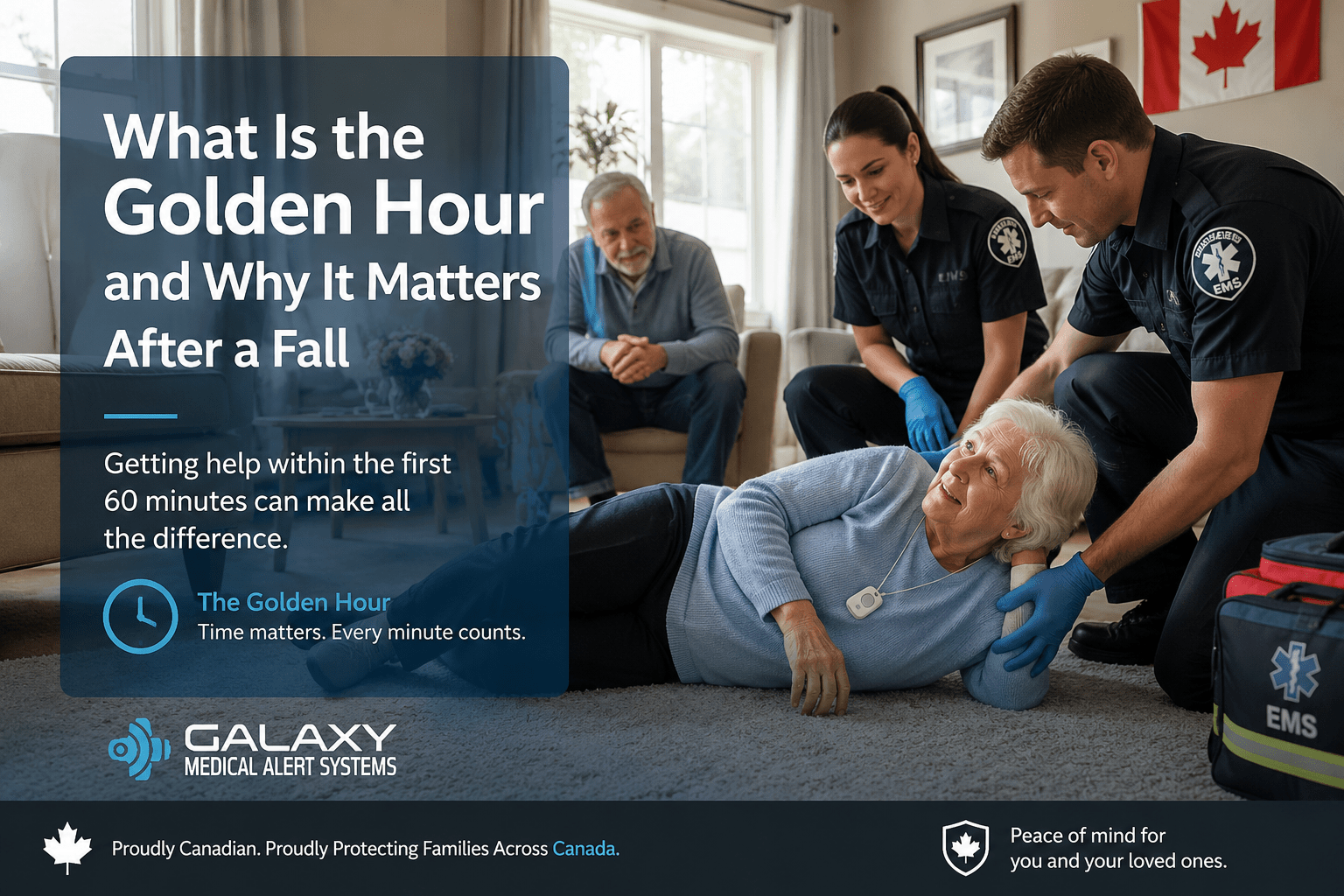 Golden hour fall response, Galaxy Medical Alert Systems